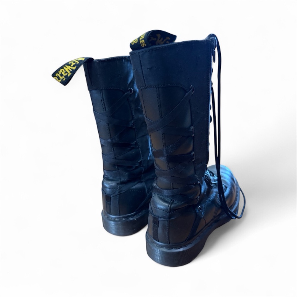 Dr. Martens Black Lace Up Boots